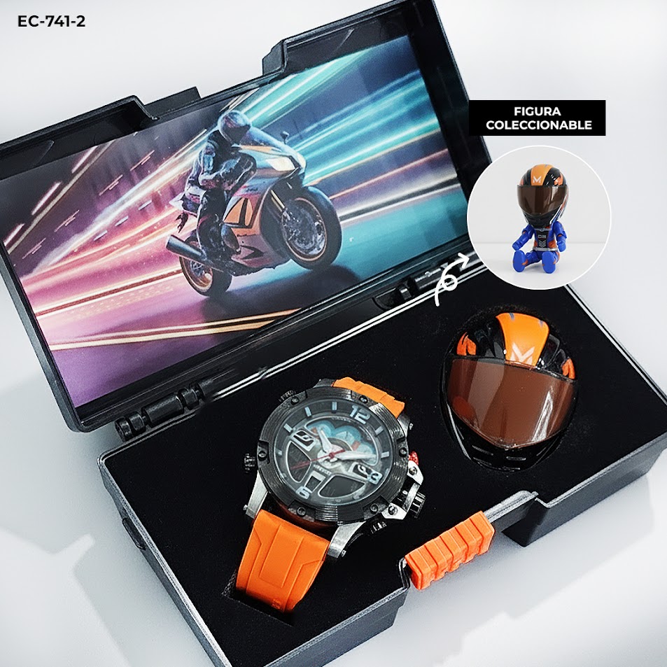 RELOJ JOE FOX CON FIGURA COLECCIONABLE