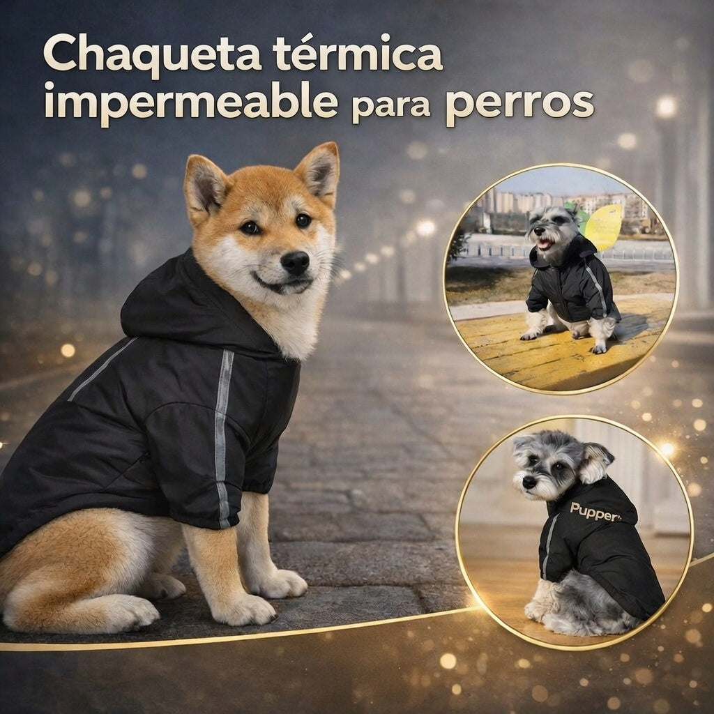 ¡¡¡SUPER OFERTA!!! Chaqueta Térmica Impermeable Para Perros - LLEVA 3 PAGA 2