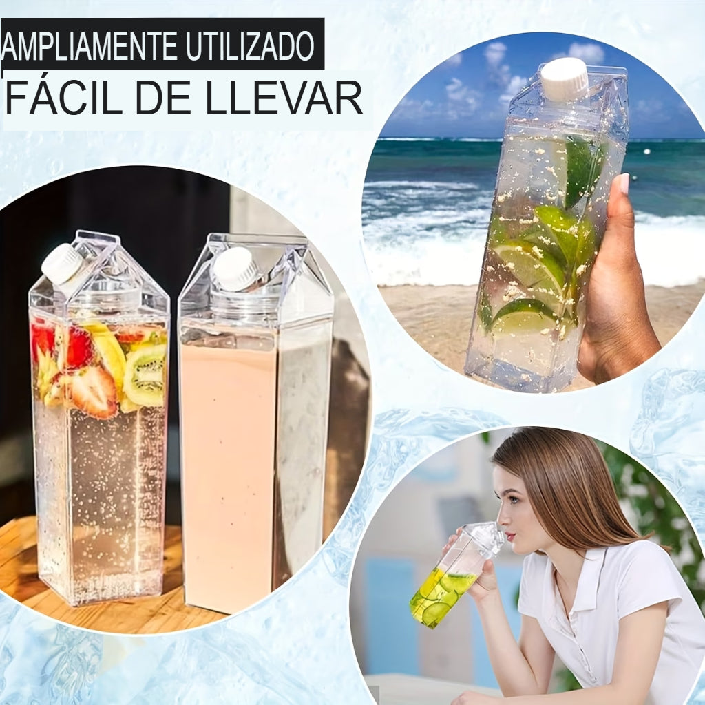 ¡¡JUEGO DE BOTELLAS TRANSPARENTES OFERTA IMPERDIBLE!! PACK X2 - PAGA 3 LLEVA 4